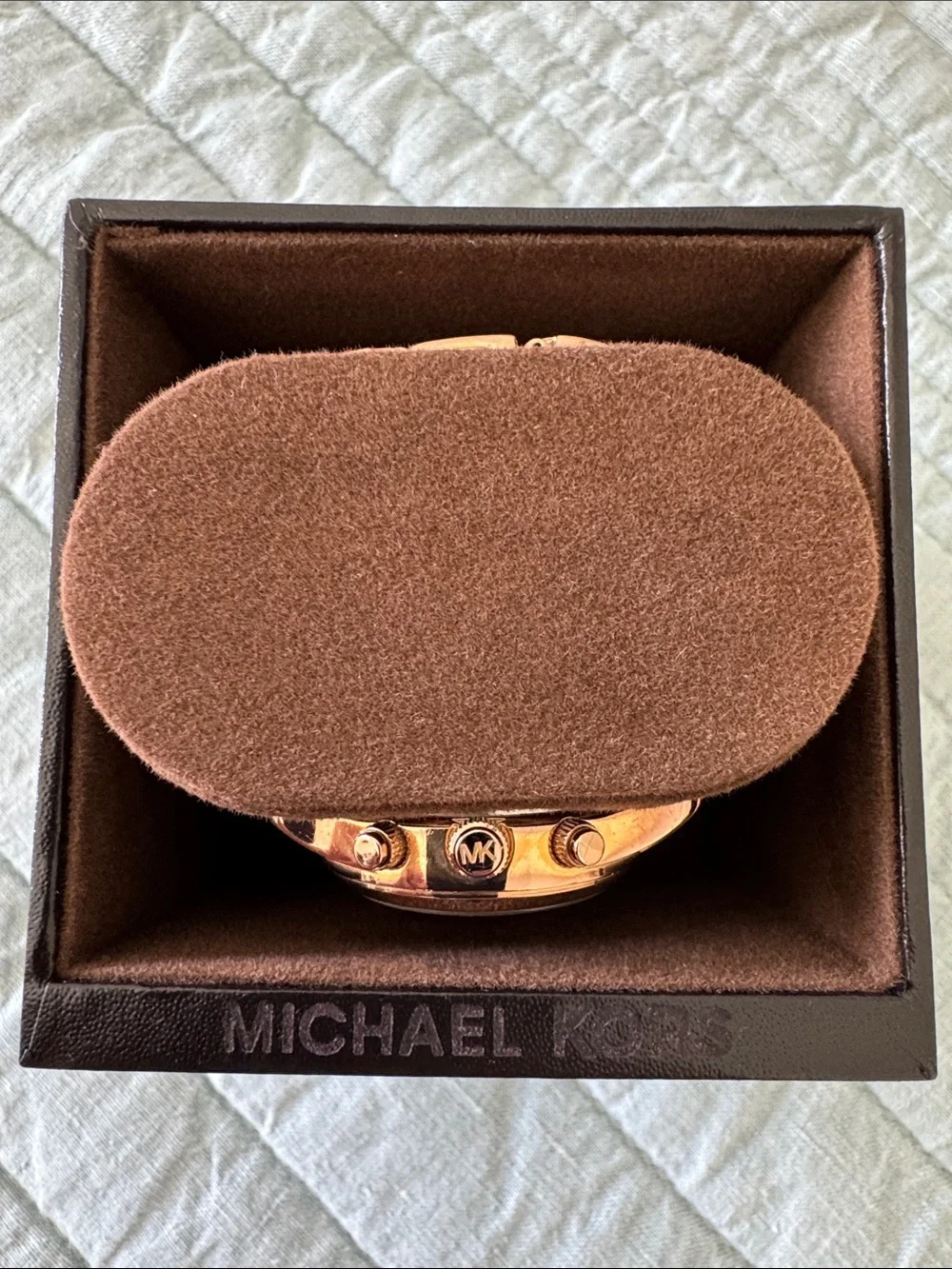 Michael Kors MK5430 Rose Gold-Tone Women’s Chronograph Watch